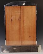 RARE 1930'S ART DECO CHROME MENU HOLDER / DISPLAY BOARD