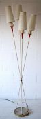RARE 1950'S FRENCH FLOOR STANDING LAMP BY MAISON LUNEL