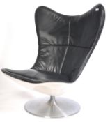 RARE 20TH CENTURY DESIGNER RETRO BUTTERFLY / EGG LOUNGE CHAIR