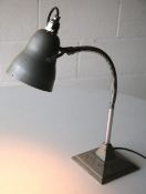 VINTAGE 1930'S INDUSTRIAL WORKMAN ENGINEERING MACHINIST LAMP