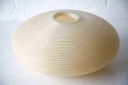 ROTAFLEX 1960'S RETRO VINTAGE U.F.O SHAPED CEILING LIGHT LAMPSHADE