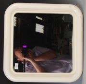 VINTAGE 1970'S RETRO CRAYONNE PLASTIC FRAMED WALL MIRROR BY CONRAN