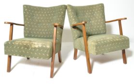 BELIEVED FRITZ HANSEN EARLY 20TH CENTURY DANISH SOFA SUITE