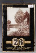 UNIVERSAL PUBLICITY CONTRACTORS ART DECO PERPETUAL CALENDAR