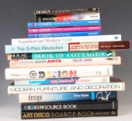 COLLECTION OF 20TH CENTURY RETRO VINTAGE DESIGN BOOKS
