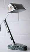 A RARE FRENCH 1930'S RETRO VINTAGE BANKERS / TABLE / DESK LAMP