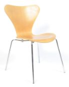 FRITZ HANSEN SERIES 7 DANISH DINING / SIDE CHAIRS BY ARNE JACOBSEN