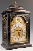 RARE CIRCA 1695 FRANCIS ROBINSON MANTEL CLOCK