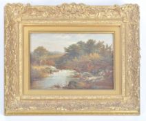 WILLIAM JOSEPH KING - 19TH CENTURY OIL ON CANVAS PAINTING