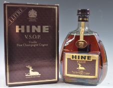 BOXED BOTTLE OF HINE VSOP VIEILLE FINE CHAMPAGNE COGNAC
