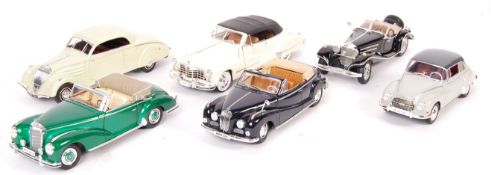 COLLECTION OF ASSORTED 1/18 SCALE DIECAST MODELS.