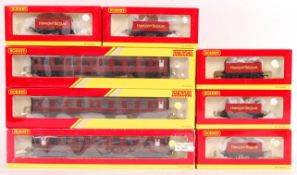 HORNBY 00 GAUGE MODEL RAILWAY TRAINSET LOCOMOTIVE COACHES