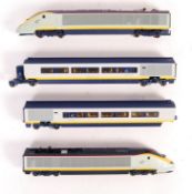 HORNBY 00 GAUGE MODEL RAILWAY TRAINSET LOCOMOTIVE EUROSTAR SET