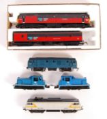 ASSORTED LIMA 00 GAUGE MODEL RAILWAY TRAINSET LOCOMOTIVES