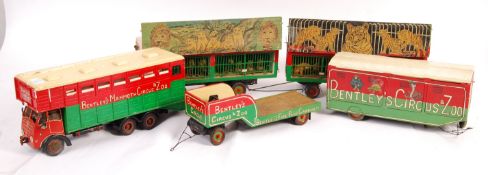 RARE SCRATCH-BUILT SHACKLETON FODEN 'BENTLEY'S CIRCUS' SET