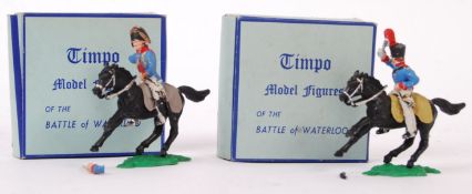 RARE VINTAGE TIMPO PLASTIC MODEL FIGURES 1950'S BOXED
