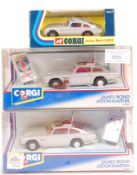 COLLECTION OF CORGI JAMES BOND DIECAST STON MARTIN