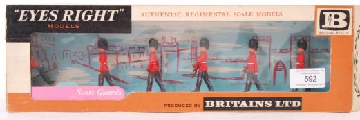 VINTAGE BRITAINS 'EYES RIGHT' SCOTS GUARDS PLASTIC