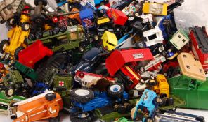 ASSORTED 100+ SCALE DIECAST MODEL VEHICLES