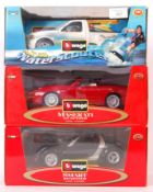 COLLECTION OF BBURAGO / BURAGO 1/18 SCALE PRECISION DIECAST MODELS