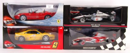 ASSORTED 1/18 SCALE PRECISION DIECAST MODEL RACING