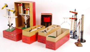 HORNBY 0 GAUGE MODEL RAILWAY LOCOMOTIVE TRAINSET SIGNALS