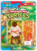 TEENAGE MUTANT NINJA TURTLES CARDED MOC ACTION FIG