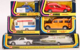 GOOD COLLECTION OF BOXED CORGI DIECAST MODELS