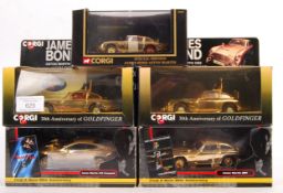 COLLECTION OF JAMES BOND GOLD EDITION BOXED MODELS