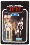VINTAGE STAR WARS MOC CARDED ACTION FIGURE ' 8D8 ;