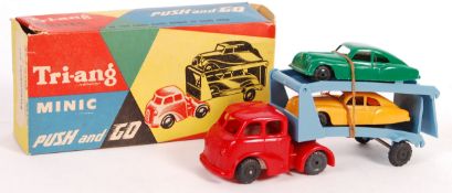 RARE VINTAGE TRI-ANG / TRIANG PUSH & GO MINIC CAR