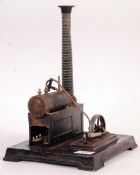 RARE BING LIVE STEAM TINPLATE STATIONARY ENGINE