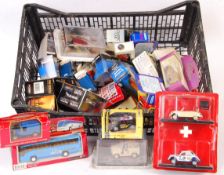 COLLECTION OF ASSORTED BOXED DIECAST MODEL CARS & VEHICLES