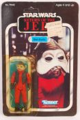VINTAGE STAR WARS KENNER MOC CARDED ACTION FIGURE - NIEN NUNB