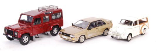 UNIVERSAL HOBBIES, MINICHAMPS AND SUNSTAR 1/18 SCALE DIECAST