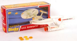 ORIGINAL DINKY TOYS STAR TREK USS ENTERPRISE BOXED