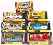 COLLECTION OF BOXED VINTAGE CORGI DIECAST MODELS