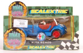 SCALEXTRIC POWER & GLORY BENTLEY BOXED SLOT CAR