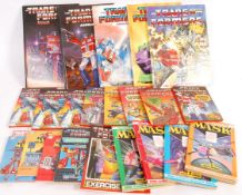 COLLECTION OF ASSORTED MASK AND TRANSFORMERS BOOKS
