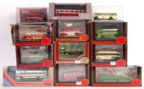 COLLECTION OF ASSORTED CORGI AND EFE DIECAST BUSES