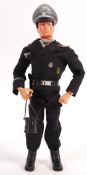 VINTAGE PALITOY ACTION MAN FIGURE & UNIFORM - PANZER CAPTAIN