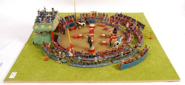 RARE VINTAGE BRITAINS PLASTIC MODEL CIRCUS LAYOUT SCALE MODEL
