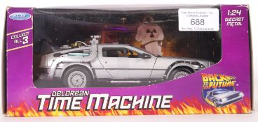 BACK TO THE FUTURE WELLY 1/24 SCALE PRECISION DIECAST BOXED MODEL