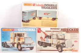 MATCHBOX AMT 1/25 SCALE BOXED MODEL KITS