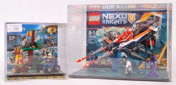 TWO LEGO IN-STORE DISPLAY SHOP ADVERTISING CASED SETS