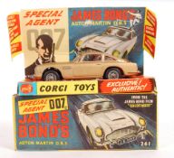 CORGI TOYS JAMES BOND DIECAST MODEL 261 ASTON MART