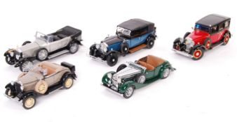 COLLECTION OF FRANKLIN MINT AND DANBURY MINT 1/24 SCALE DIECAST MODELS