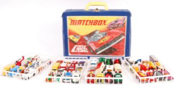 VINTAGE MATCHBOX LESNEY SUPERFAST VINYL CARRY CASE