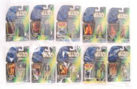 COLLECTION OF KENNER CARDED STAR WARS ACTION FIGUR