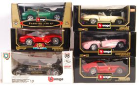 COLLECTION OF BOXED BBURAGO DIECAST MODEL CARS